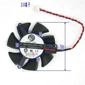 47mm Card Fan 39mm 2Pin PLD05010S12L 0.10A - Picture 1 of 3