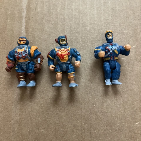 Sea Attack Team Vintage Military Muscle Men Mini Figure Lot Cover