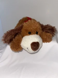 Peluche Goffa Cucciolo Cane Marrone Bianco Peluche 13 Pollici - Foto 1 di 9