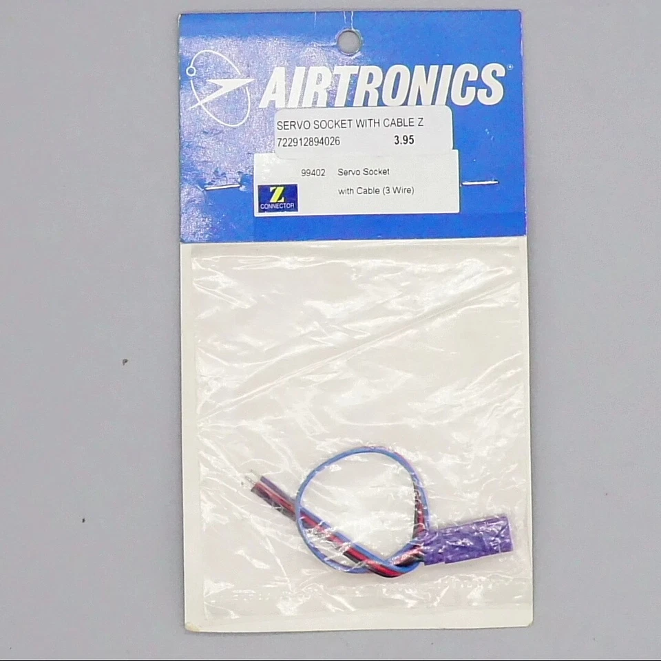 Airtronics 99402 Servo Socket with Cable 3 Wire - Image 1 of 1