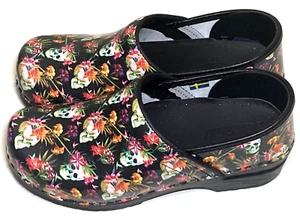 Bjork Swedish Comfort Damen 7-7,5 Profi Leder Clogs Moa Skulls EU 38 - Bild 1 von 10