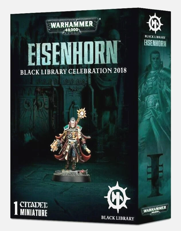 Warhammer 40k Eisenhorn Black Library Celebration 2018 Inquisitor