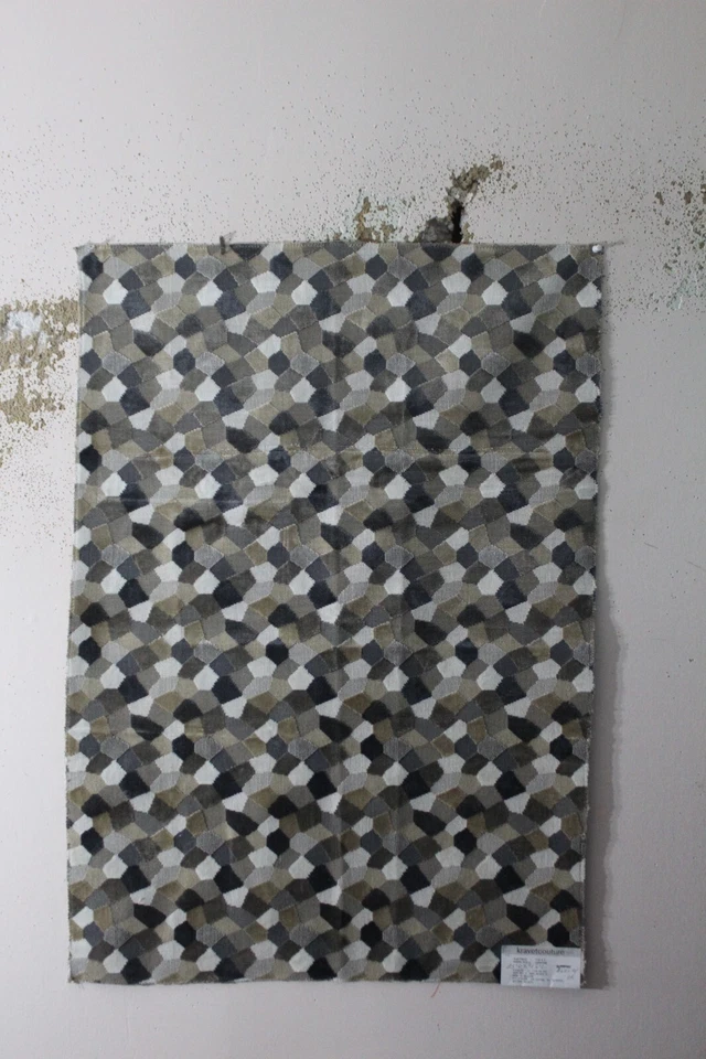 Kravet Couture, Modern Mosaic, Velvet Geometric, 25" W X 36.50" L, C Sandstone - Image 1 of 1