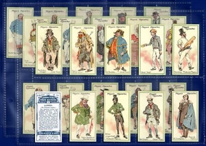 PLAYERS A SERIES 1912 CHARACTERS FROM DICKENS CIGARETTE CARDS FULL SET - Picture 1 of 1