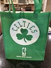 Boston Celtics Nba Team Logo Shamrock Large Green Reuseable Tote Bag