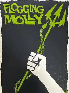 Flogging Molly - 2006 Todd Slater poster Dallas, TX - Picture 1 of 6