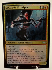 MTG Sawblade Skinripper - Foil - Duskmourn #231 - Near Mint - Picture 1 of 2