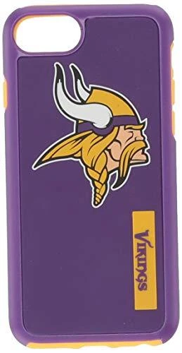FOCO NFL Minnesota Vikings Hybrid Case for iPhone SE (2022-20)/8/7/6/6S (4.7") - Image 1 of 1