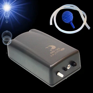 TRAGBARE BATTERIE LUFTPUMPE 🍀 Aquarium Zubehör Membranpumpe Transport Belüfter - Bild 1 von 3