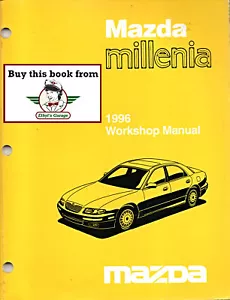 1996 Mazda Millenia Workshop Shop Service Repair Maintenance Manual - Picture 1 of 2