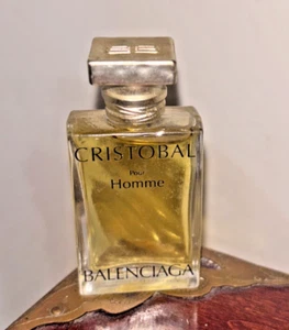 Fragancia miniatura BALENCIAGA CRISTOBAL EDT Pour Homme 5 ml rara francesa sin usar - Imagen 1 de 5