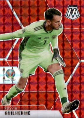 2021 Panini Mosaic UEFA Euro 2020 Mosaic Red #70 Guilherme  Russia - Image 1 of 2