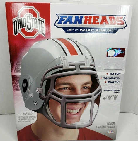 Ohio State Buckeyes Fan Heads Helmet Jakks Pacific New Cover