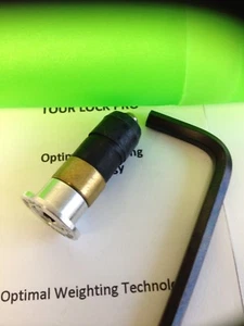 Tour Lock Pro 20gram Counter Weight (Silver) for Driver/woods/wedges w/Manual - Picture 1 of 10