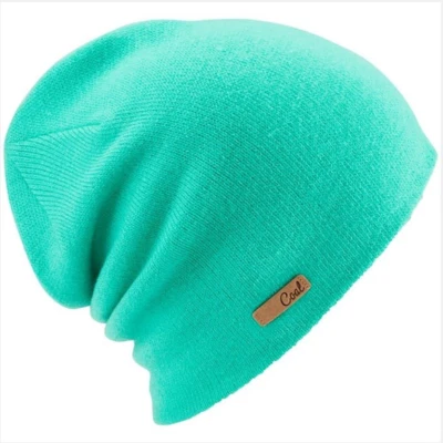 Gorro holgado para mujer Julietta SUAVE tejido fino verde menta talla única Foto 1 de 4