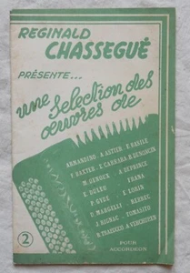 Partition ancienne / Recueil Album REGINALD CHASSEGUE Présente... - Picture 1 of 3