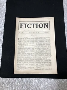 Antike Belletristik Wochenzeitschrift Band 1 Nr. 1 New York 29. August 1881 Geschichten - Bild 1 von 11