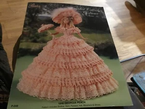 Paradise Publications Crochet Costume Georgia Peach #37 Doll Pattern Booklet - Picture 1 of 2