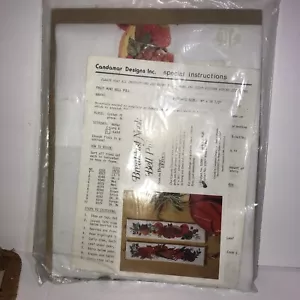 Kit de punta de aguja vintage verduras desayuno rincón diseños Candamar - Imagen 1 de 12