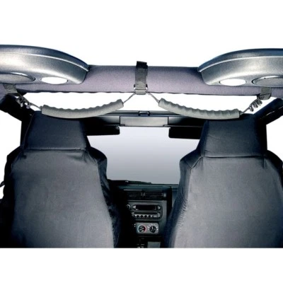 Manijas traseras de doble correa de agarre para Jeep Wrangler YJ TJ 87-06 13305.05 Rugged Ridge Foto 1 de 2