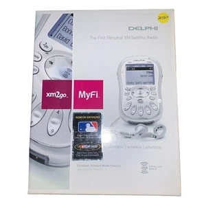 Delphi MyFi XM2go Personal XM Satellite Radio SA10113-11P1 Bundle Accessories - Picture 1 of 9