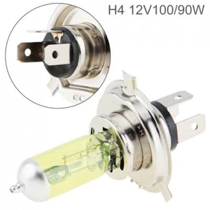H4 Xenon Headlight Globes Halogen Bulb 2500K Yellow 90/100W 12V Bright Light 1pc - Picture 1 of 6