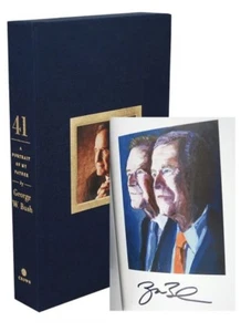 George W, Bush 41 Signed First Limited Edition Deluxe Autographed Sealed H. W. - Picture 1 of 5