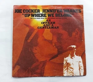 Joe Cocker, Jennifer Warnes – Up Where We Belong - 7" Vinyl Single Record Island - Picture 1 of 7