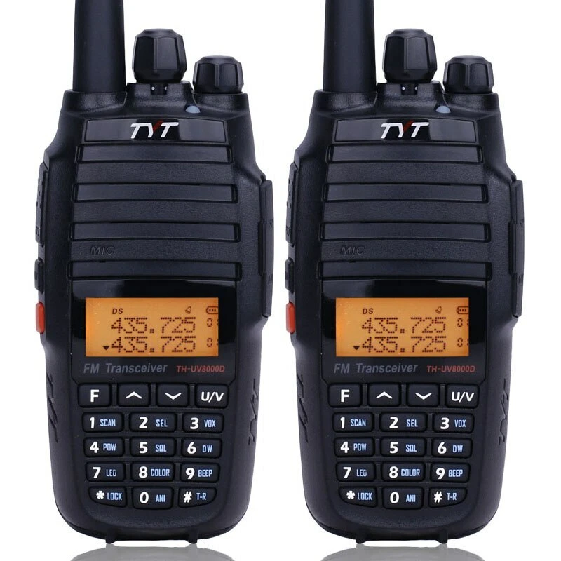2x TYT TH-UV8000D Walkie Talkie Cross-band Repeater  Dual Band VHF UHF 10W Radio - Image 1 of 1