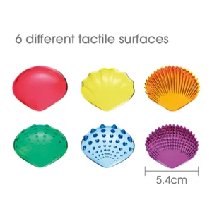 Large Tactile Shells (Jar of 36) - Picture 1 of 4