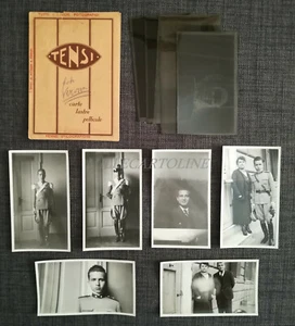 TENSI - Carte Lastre Pellicole Milano - Busta con 6 Negativi e 6 Foto - Picture 1 of 2