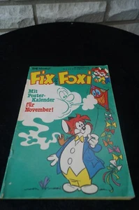 Älteres Fix und Foxi Heft Nr.44,26.Jahrgang Mit Poster Kalender für November - Bild 1 von 2