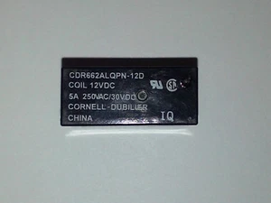 Cornell Dubilier 12 Volt DC DPST/NO Miniature Relay USA Seller - Picture 1 of 9