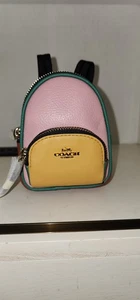 Coach Mini Rucksack Handtasche/Schlüsselanhänger - Bild 1 von 3