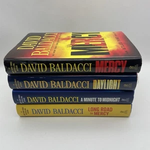 David Baldacci Komplettsatz 1-4 Athlee Pine Serie 4 Stück 1. Auflage HC DJ schön - Bild 1 von 11