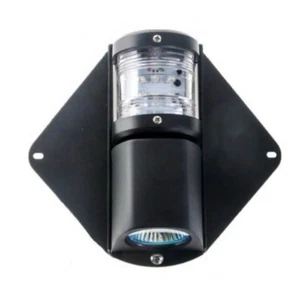Luce combinata LED testa d'albero / ponte 225 barca yacht albero ponte e luce vaporosa - Foto 1 di 3