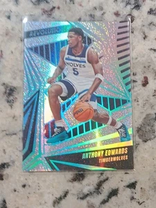 2023-2024 Panini Revolution Anthony Edwards #43 Neutron /125 Timberwolves - Bild 1 von 2