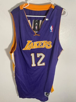 Nueva Camiseta con Etiqueta Dwight Howard Los Angeles Lakers Talla 56 Adidas Púrpura y Dorado B Foto 1 de 4