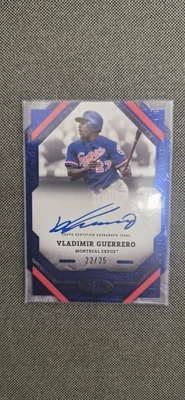 Vladimir Guerrero/25 On Card Auto 2025 Topps Tier One T1A-VG Montreal Expos Foto 1 de 4