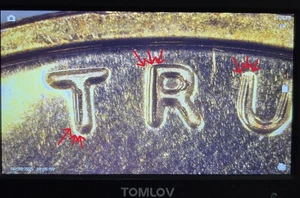 1970-S Lg Date CAM Proof Lincoln Cent TDO Triple Die - Variety FS-107 Traits - Picture 1 of 13