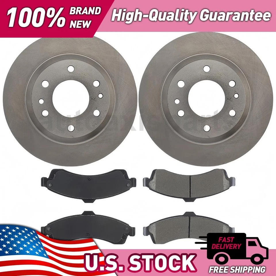 Kit de actualización de freno de disco de piezas delanteras centradas para Chevrolet Trailblazer 2002-2005 Foto 1 de 1