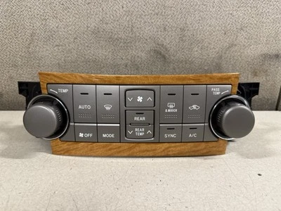 Toyota Highlander 2008-2010 híbrido unidad de control de clima automático con aire acondicionado trasero Foto 1 de 4