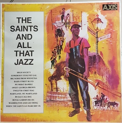 Various - The Saints And All That Jazz (LP, Comp, Mono) (Near Mint (NM or M-)) - Image 1 of 2
