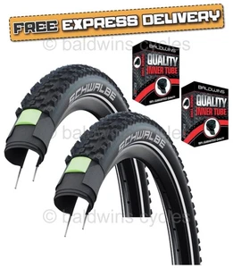 Schwalbe SMART SAM PLUS 27.5 x 2.10 Puncture Resistant MTB Bike TYRE s TUBE s - Picture 1 of 15