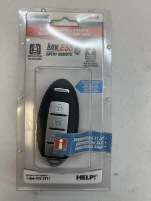 Dorman 99159 Keyless Entry Remote 4 Button fits Infiniti Nissan models 2007/2014 - Image 1 of 3