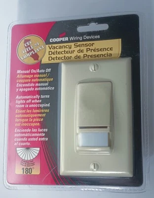 Cooper Vacancy Sensor 400BP-PTA - Image 1 of 4
