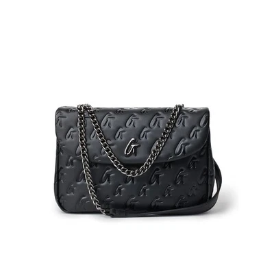 Glamaholic Black Medium Monogram Flap Bag - Image 1 of 4