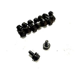 1987-1992 700R4 K TRANSMISSION OIL PAN BOLTS HARDWARE SET USED - Picture 1 of 5