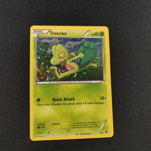 Treecko 001/012 McDonald's 2015 Holo Pokemon Tcg Card DAMAGED  - Picture 1 of 3