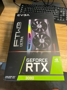 EVGA GeForce RTX 3080 FTW3 ULTRA GAMING 10GB GDDR6X Graphics Card... - Bild 1 von 6